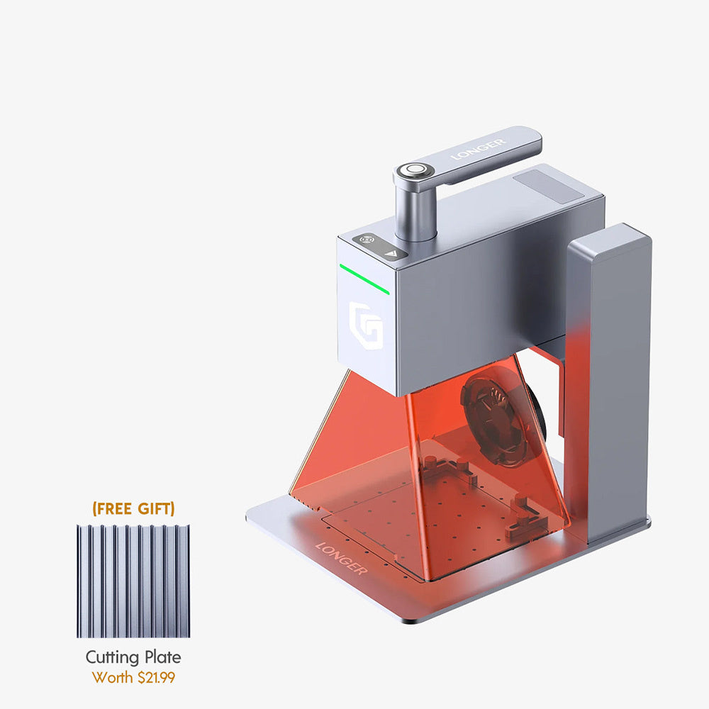 6W Portable Laser Engraver Ultra-Fast 5000mm/s Speed High Precision 0.05mm User-Friendly App Control Wood Metal Engraving