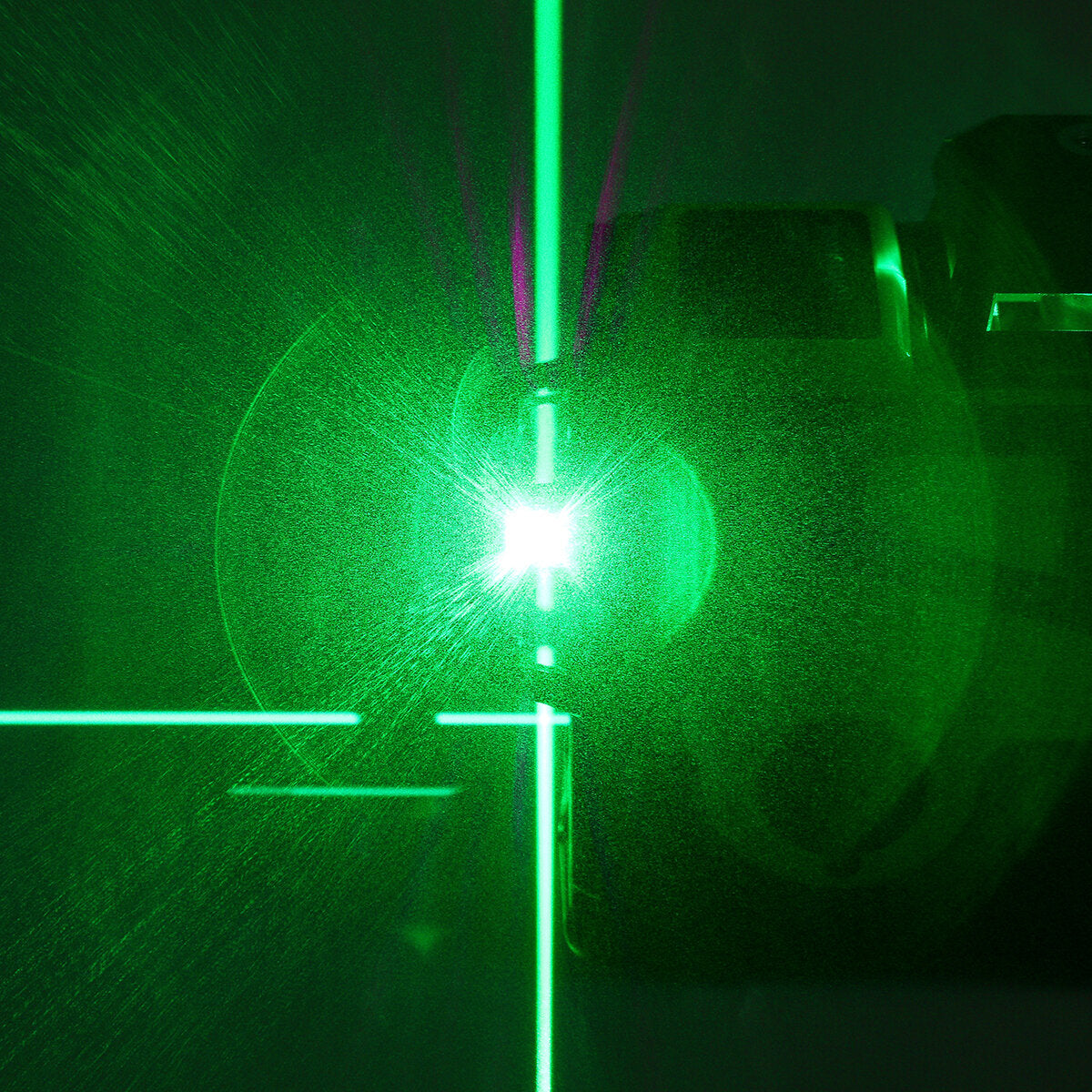 3D 12 Line Green Light Laser Level Digital Self Leveling 360 Rotary Measure