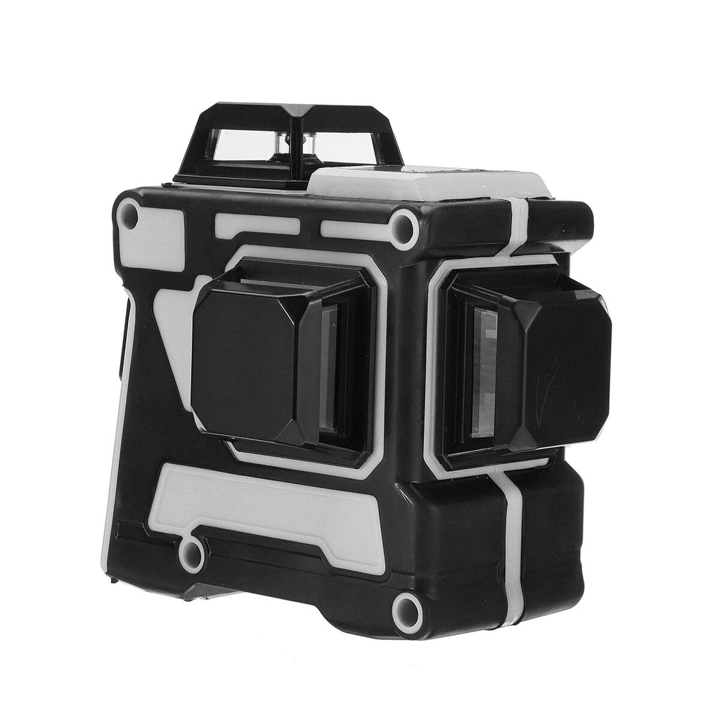 3D 12 Line Blue Light Laser Level LCD 360 Rotary Self Leveling Cross Measuring Tool