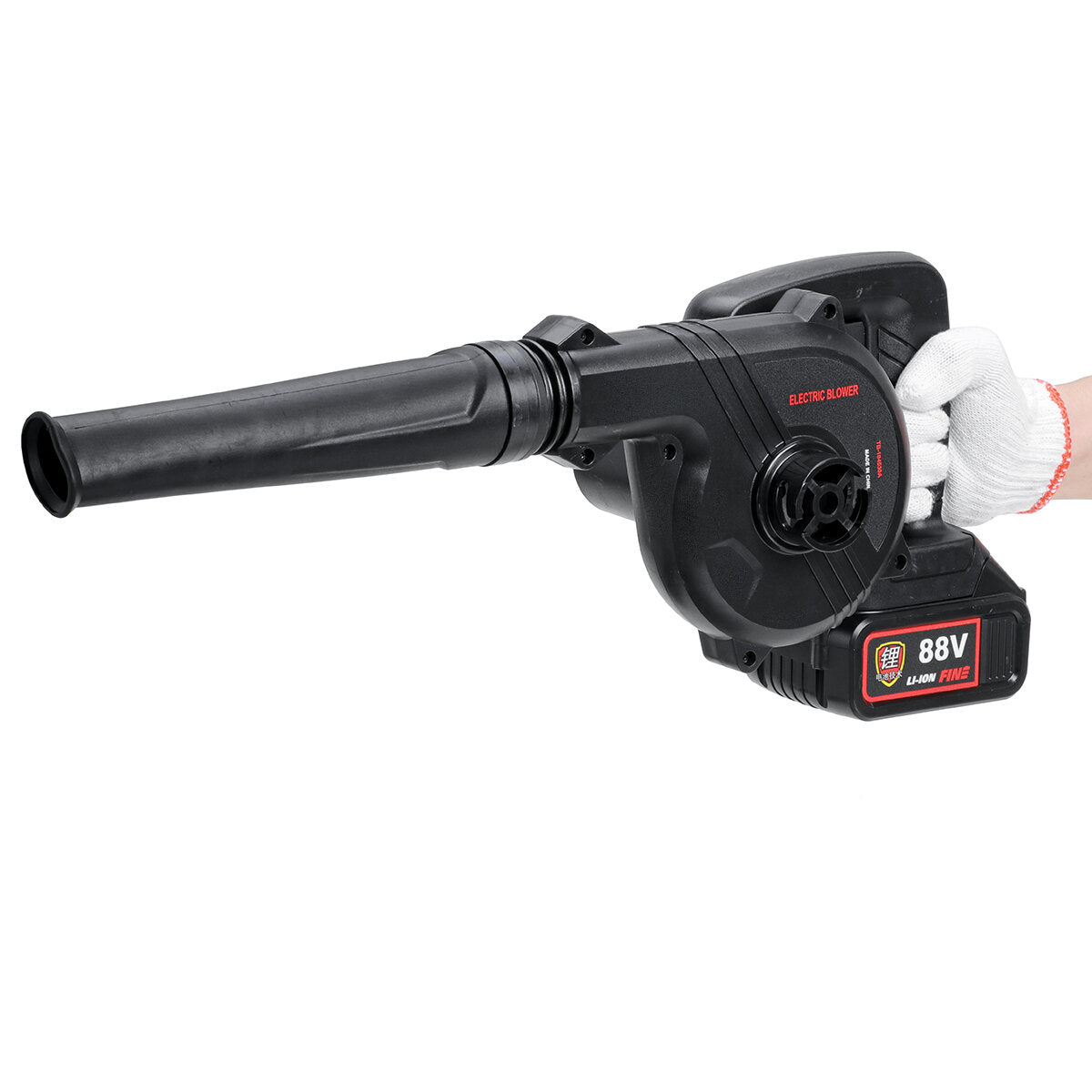 88VF 1500W 2-in-1 Electric Air Blower Wireless Vehicle Computer Vacuum Dust Collector Leaf Cleaner