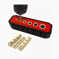 Hole Guide Circular Pipe Punching Locator - Accurate Drilling Tool with Anti-Slip Design, Lightweight & Durable for Woodworking