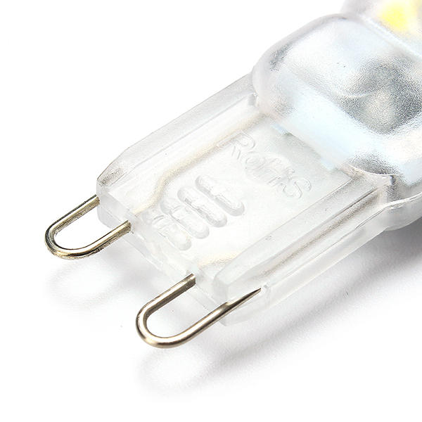Dimmable G9 3W Transparent Milky 14 SMD 2835 LED Pure White Warm White Corn Light 110V 220V