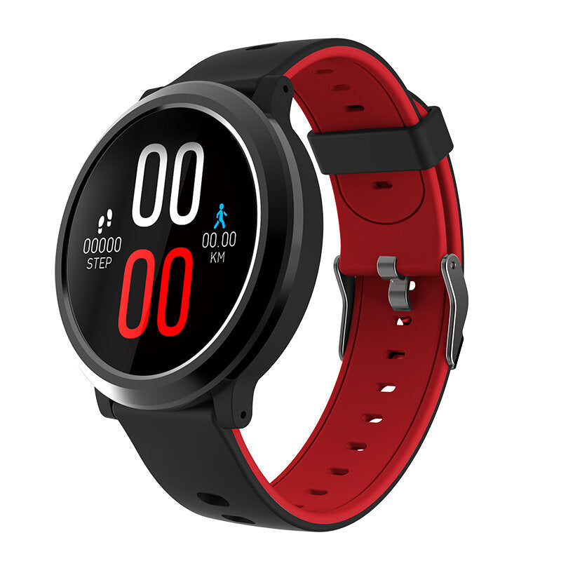 Metal Bezel Replacement Strap 3D UI HR Blood Pressure SMS Reminder Stopwatch Smart Watch