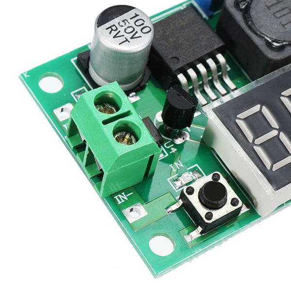5pcs DC-DC 1.3V - 37V 3A Adjustable Buck Step Down Power Module With Digital Display Function