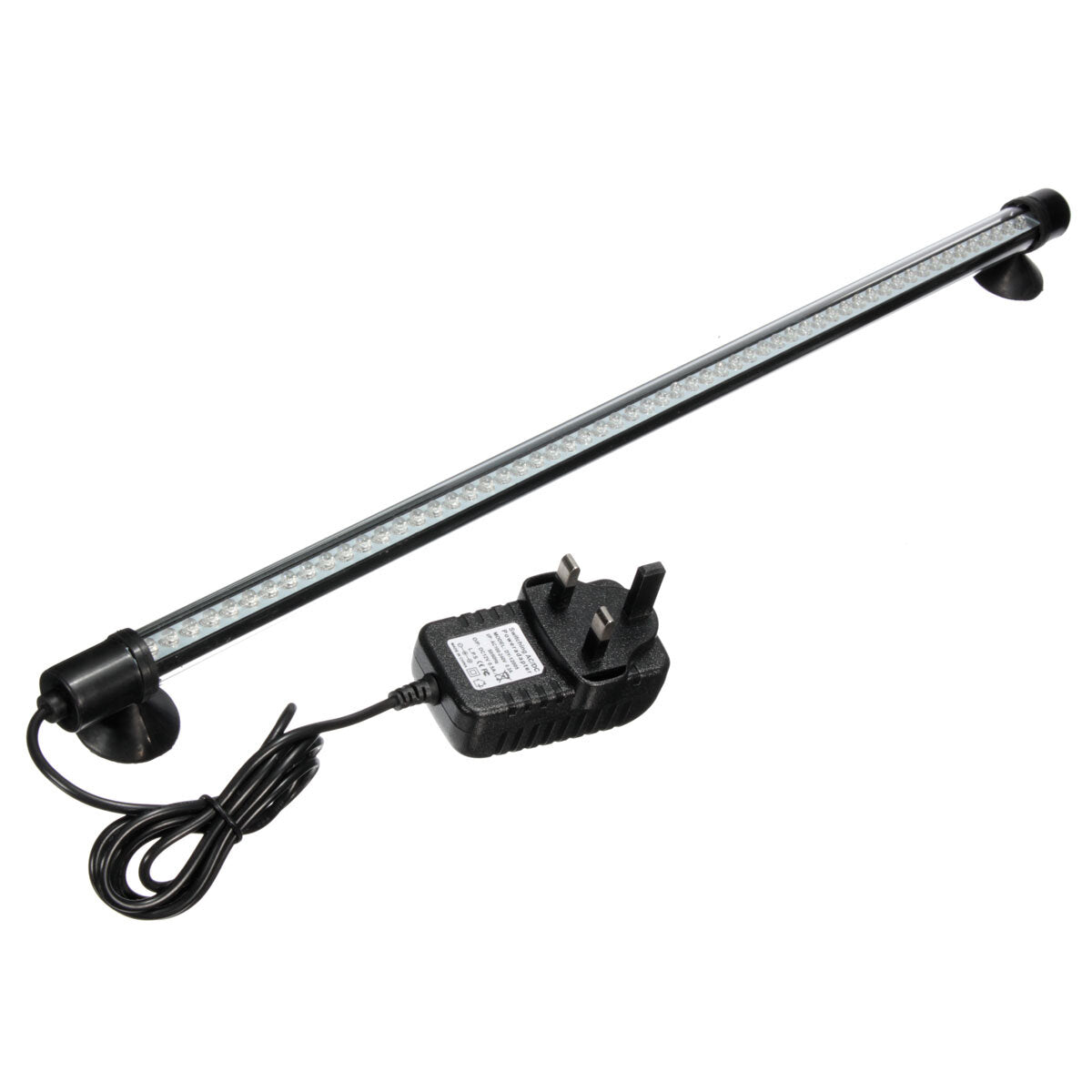 57 LED 48CM Strip Light Aquarium Tank Bar Waterproof Submersible Lamp 220V