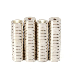 50pcs N50 10x3mm Strong Ring Magnets 3mm Hole Rare Earth Neodymium Magnet