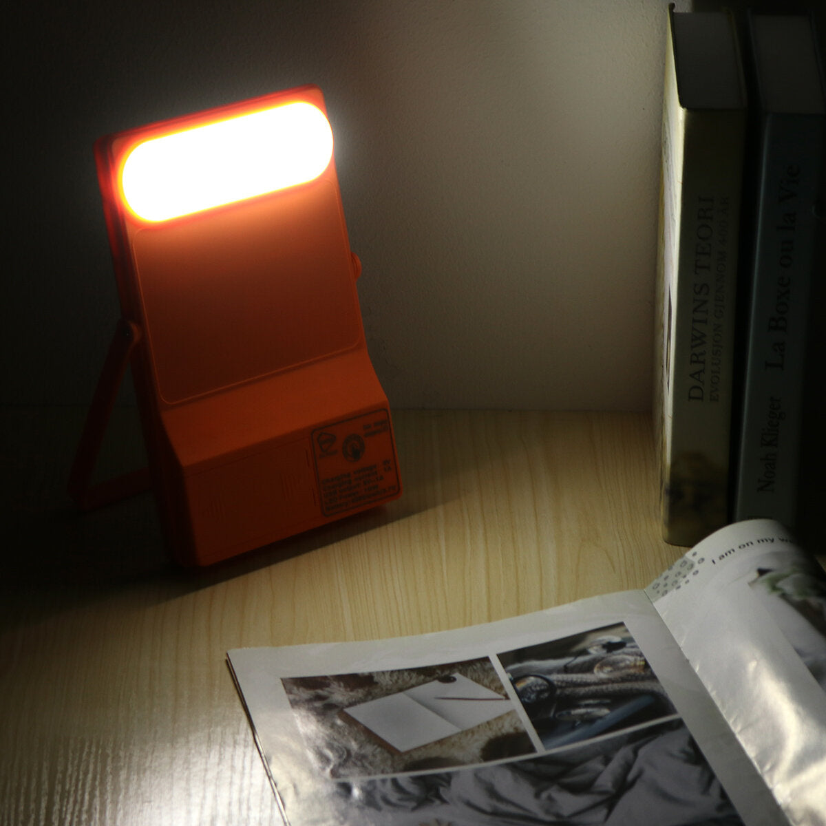 Portable Solar Powered System Outdoor Emergency Lighting USB 3 Modes IP65