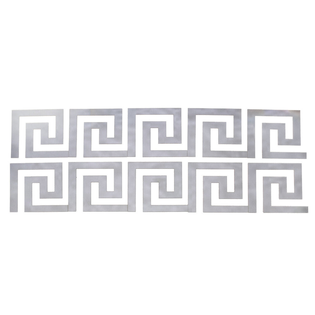 10pcs 3D Acrylic DIY Mirror Tile Wall Sticker Removable Decal Art Mural Decoration