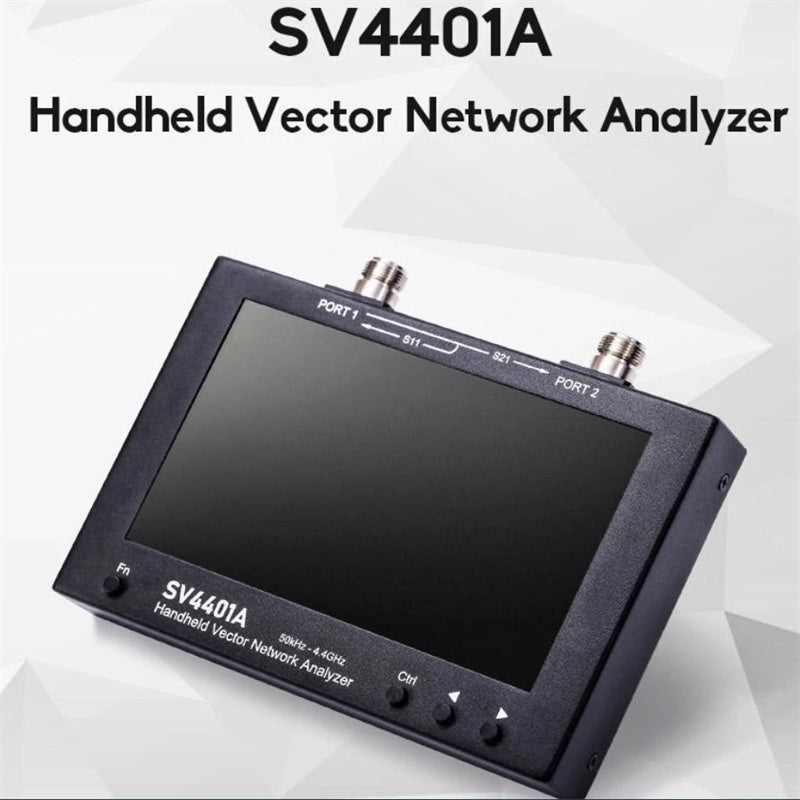 50KHz-4400MHz Vector Network Analyzer 7 inch Touch Screen 100db Dynamic NanoVNA Vector Network Analyzer