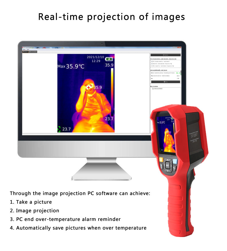 GreenZech Industrial 260 Pro | 256x192 HD Thermal Imaging Camera | Professional Handheld Infrared Diagnostic Imager