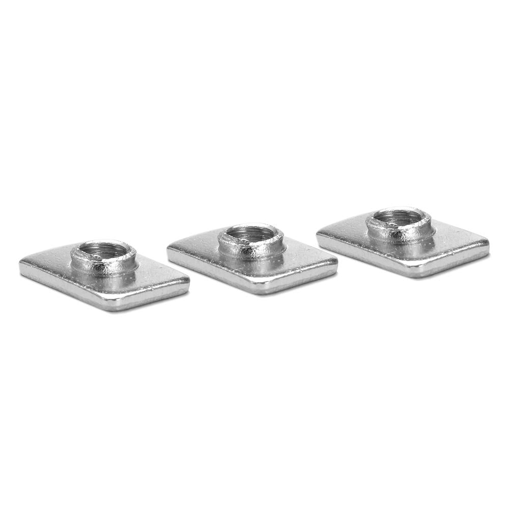 20pcs M3 Steel Zinc Plated Tee Nuts for 2020 V-slot Aluminum Profiles Extrusions