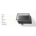 2pcs 120W Solar Panels High Efficiency Monocrystalline PV Modules IP68 Waterproofing Ideal for RV & Marine Rooftop