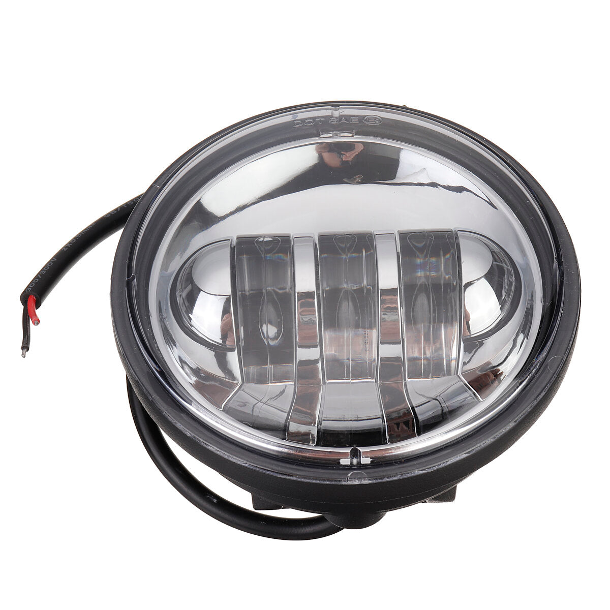 7 inch LED Projector Headlight with 4.5 inch Auxiliary Passing Lights For Harley Touring Chrome