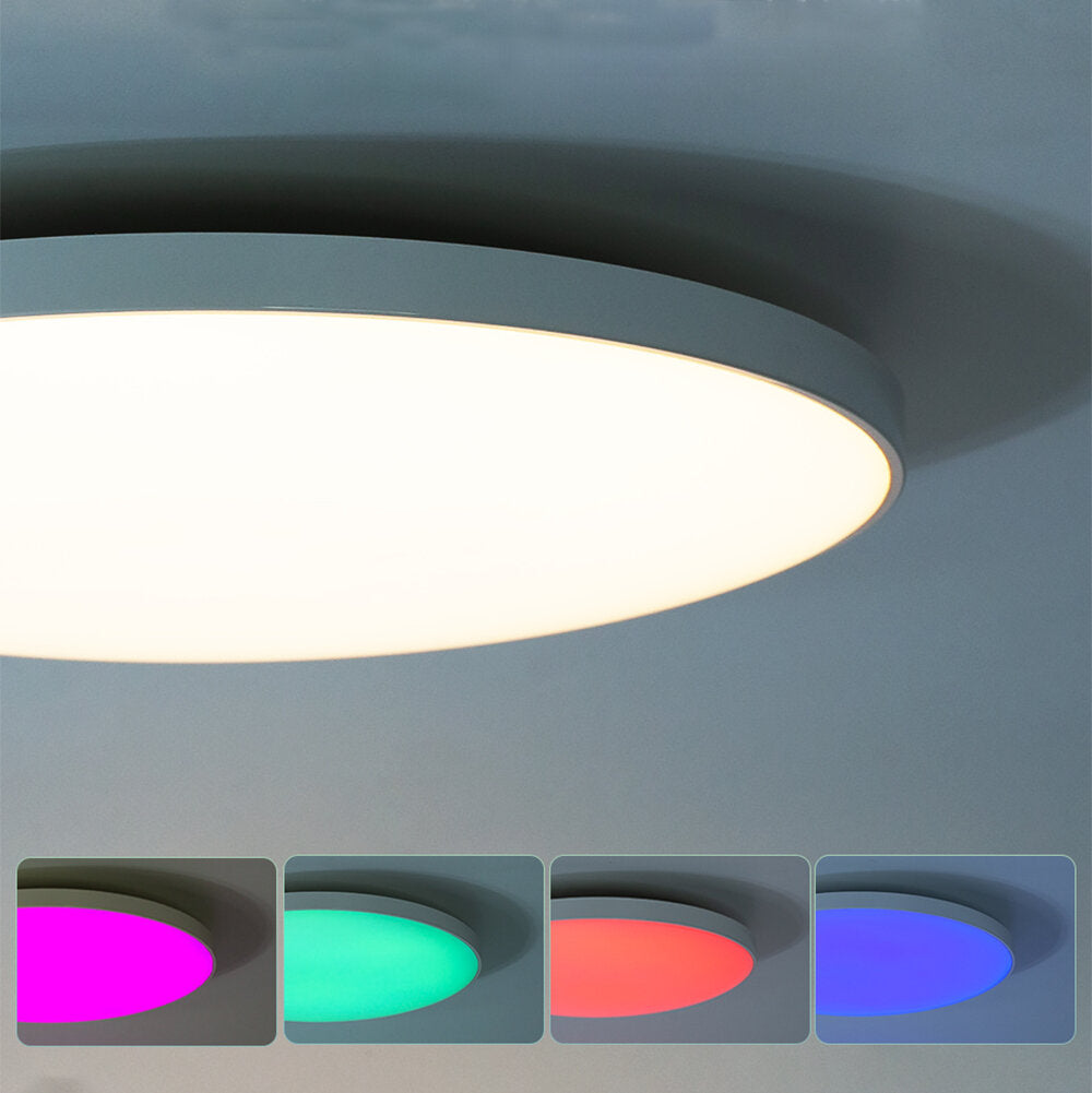 Smart Ceiling Light 30W RGB LED Ceiling Lamp Wifi APP Voice Control With Alexa Lights For Living Room Decoration Bedroom