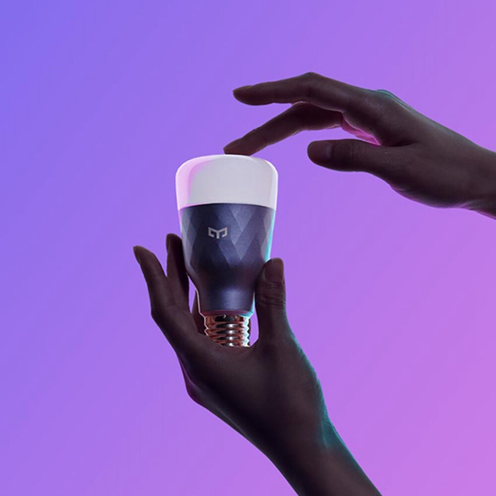 E27 6W RGBW Smart LED Bulb Voice Control Work with Amazon Alexa Google Assistant AC110-240V