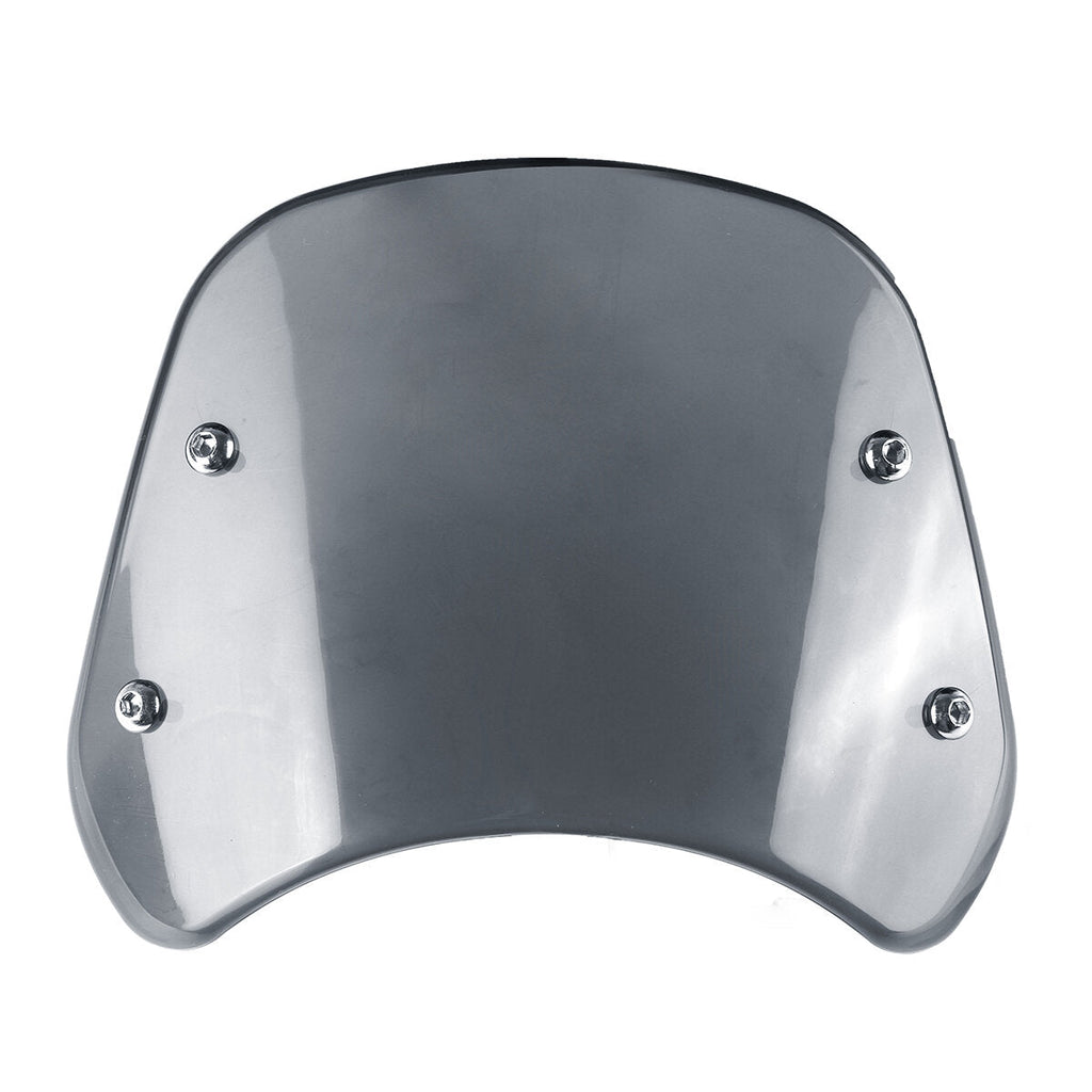 Motorcycle Windshield Wind Deflector 5~7" Headlight Windscreen