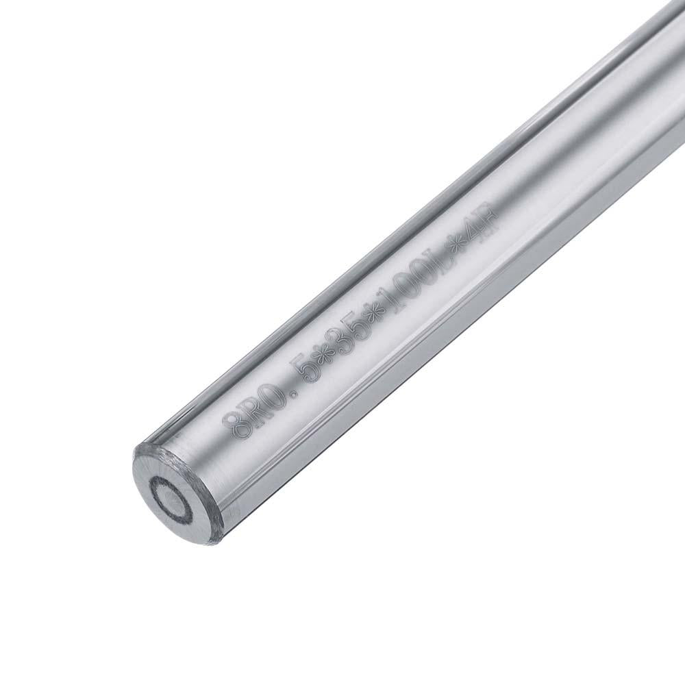 5/6/8mm R0.5 Nano Blue Coating Carbide End Mill HRC60 4 Flute CNC Milling Cutter