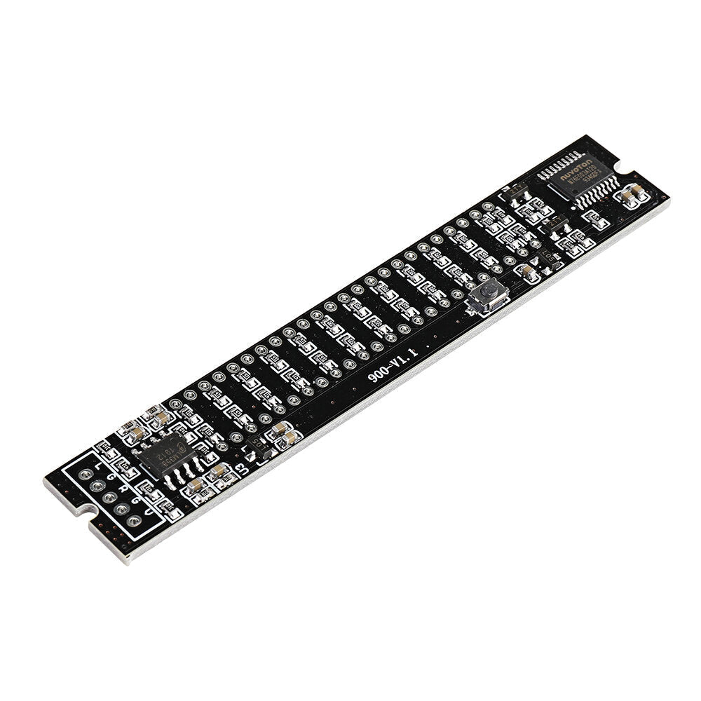 Mini Dual 12 Level Indicator VU Meter Stereo Amplifier Board Adjustable Light Speed Board With AGC Mode DIY Kit