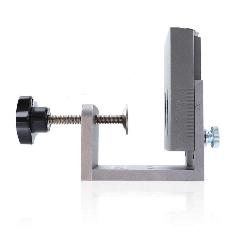 Aluminum Alloy Pocket Hole Jig Kit with 9mm Step Drill Bit for Carpentry and Woodworking DIY Projects