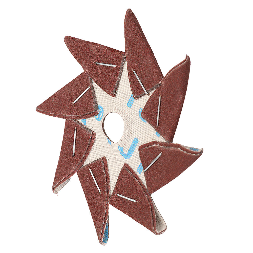 50Pcs 180 Grit Octagonal Abrasive Sandpaper Double Layer Sanding Buffing Tool