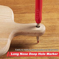 Comprehensive Woodworking Marking Kit: 3 Pencils, Center Punch, Carbide Scribe & 18 Refills for Precision Marking
