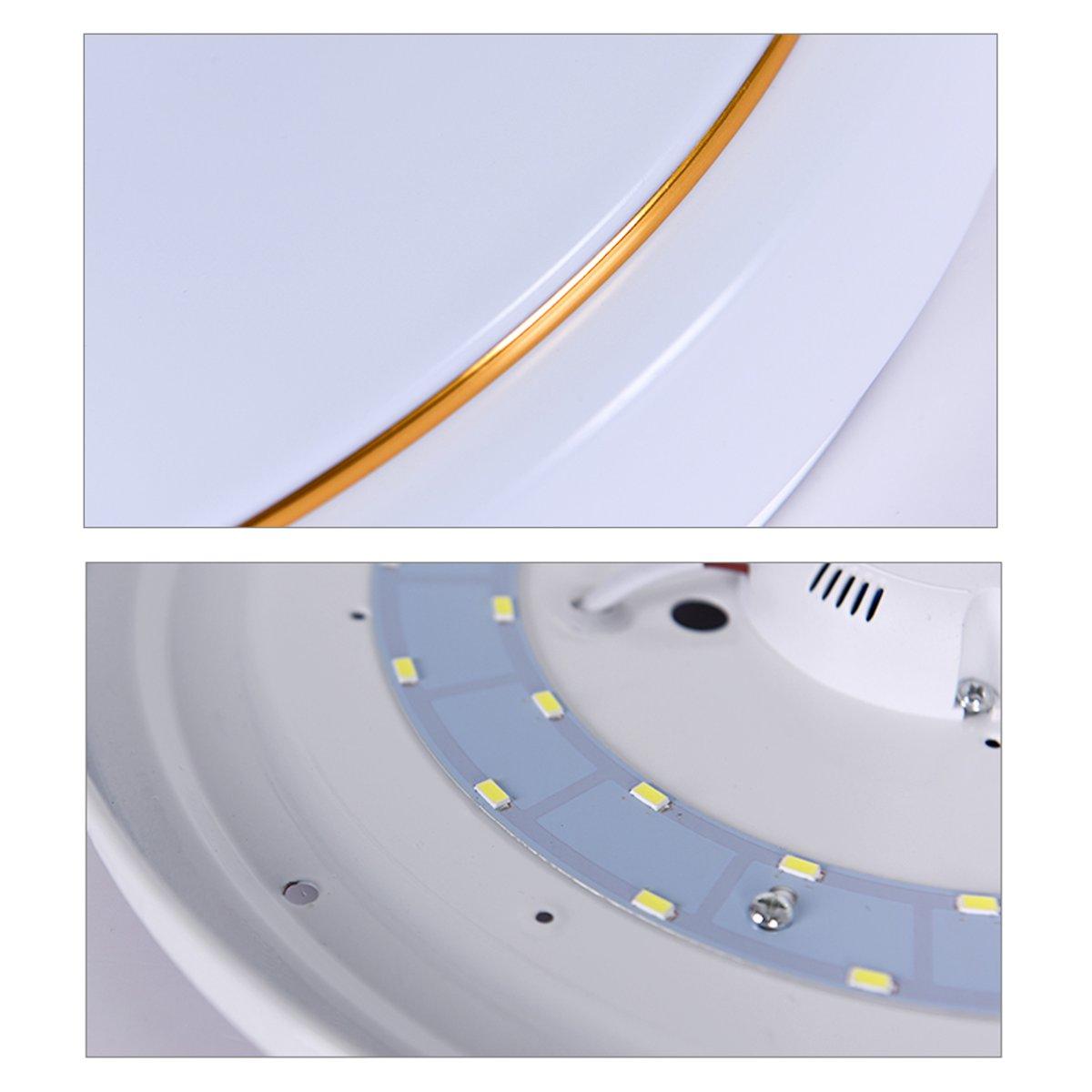 12/18/24W Modern Round LED Ceiling Light Home Bedroom Kitchen Mount Fixture Lamp