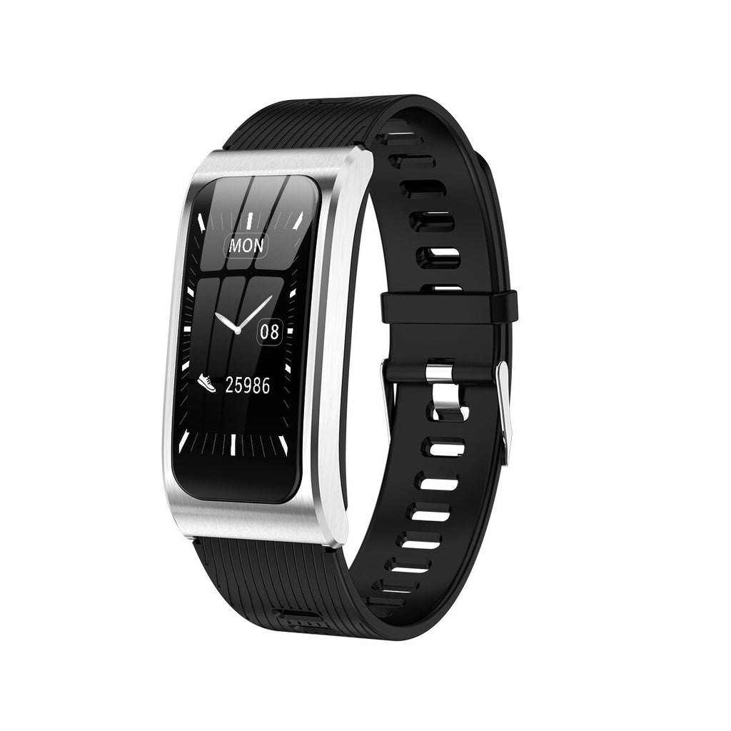 1.14' Blood Pressure O2 Fitness Tracker Large Battery Message View Stopwatch Smart Watch