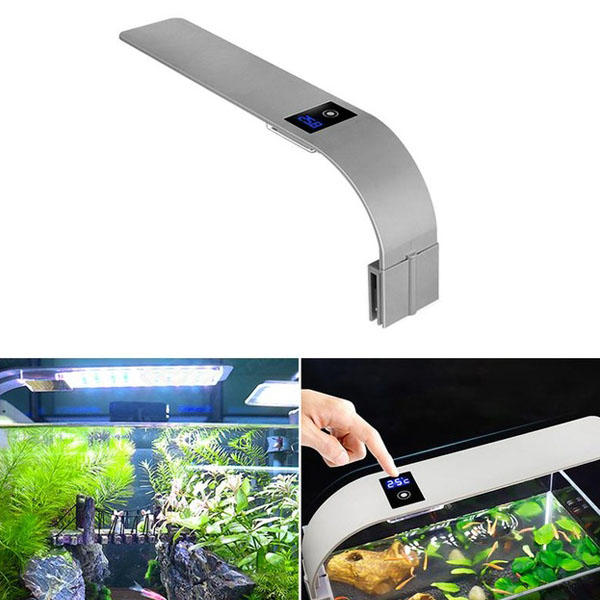 10W/15W Aquarium Light Aquatic Plant Lamp Fish Tank Light Waterproof Clip-on Lamp