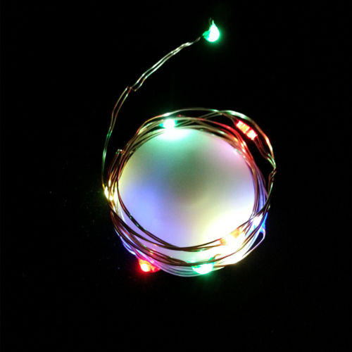 Battery Powered Mini 1M 10LEDs Copper Wire Fairy String Light for Christmas Patio