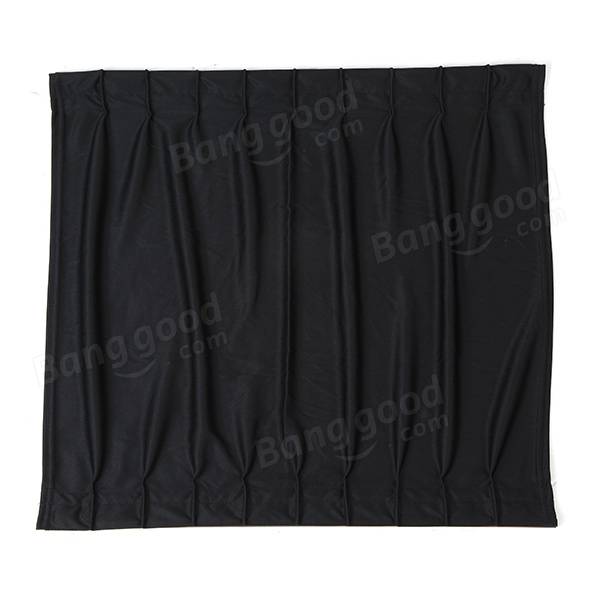 Simple Car Cotton Curtains Window Sunshade Sun Protection 2X 50*47cm