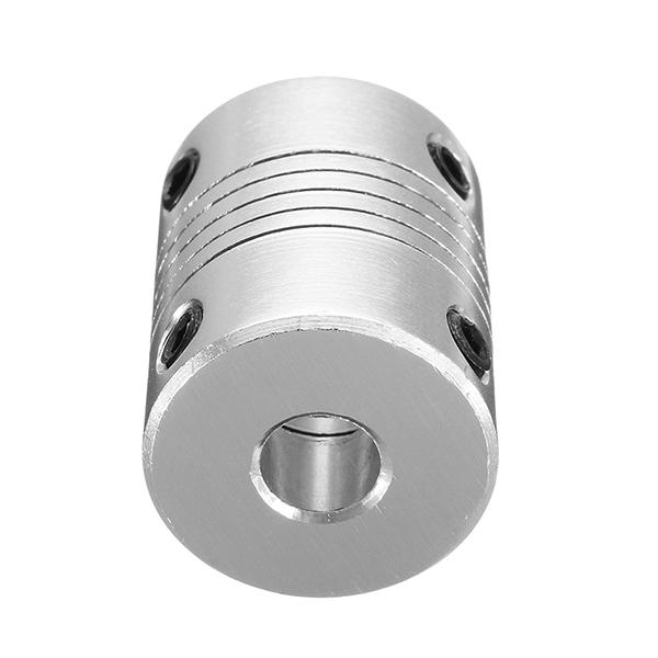 6.35mm x 10mm Aluminum Flexible Shaft Coupling CNC Stepper Motor Coupler Connector
