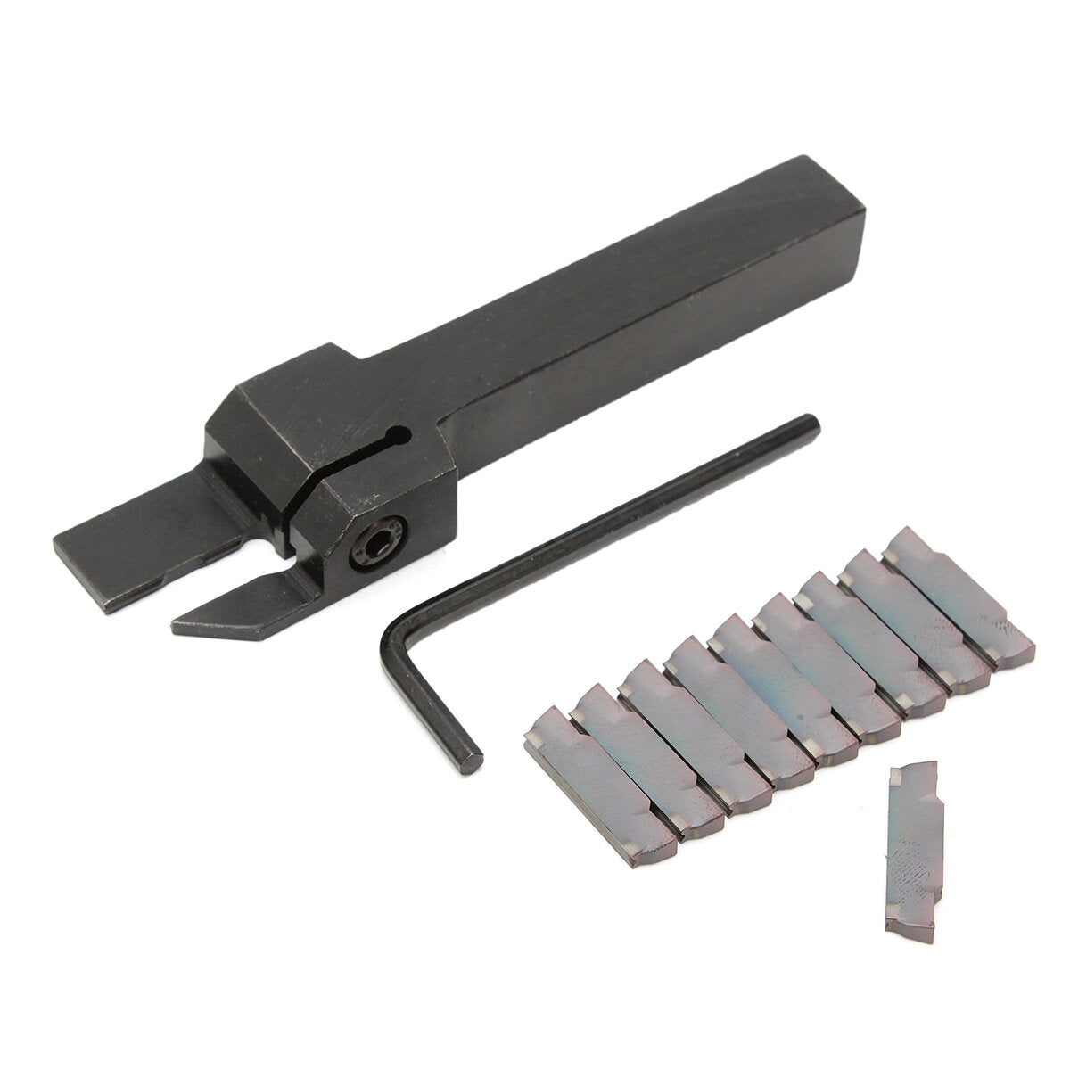 Lathe Cut Off Grooving Tool Holder With 10pcs MGMN300 Inserts