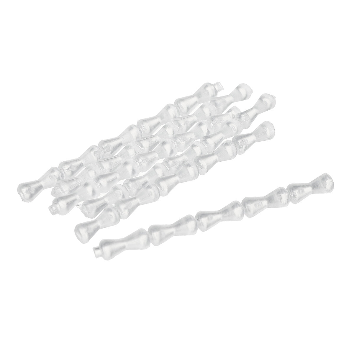 128Pcs/Set Fishing Tackle Box Set Fishing Connector Swivels Interlock Rolling Swivel For Fishhook Lure Fishing Accessories