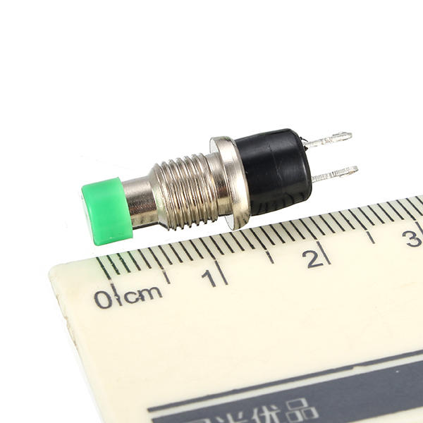 250V 1A 7mm Self-reset Switch NC Push Button Round 10pcs