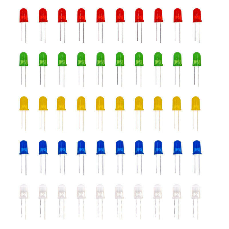200pcs Electronics Component Basic Starter Kits Resistor Buzzer Capacitor LEDs