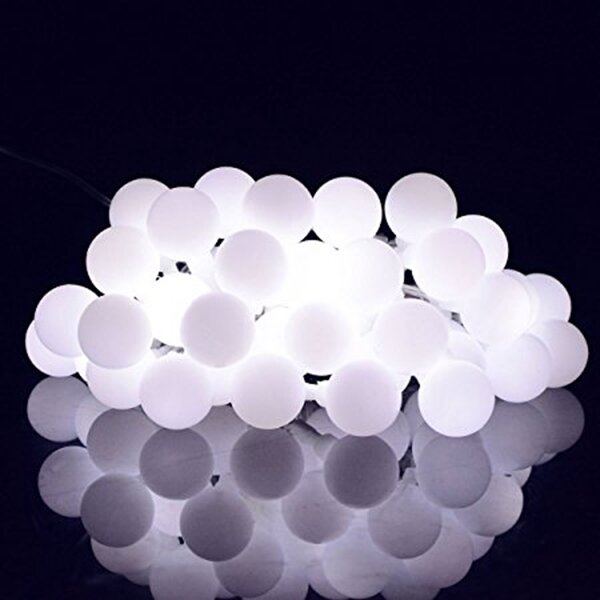 Battery Powered 6M 40LEDs Globe Ball Fairy String Lights for Christmas Patio