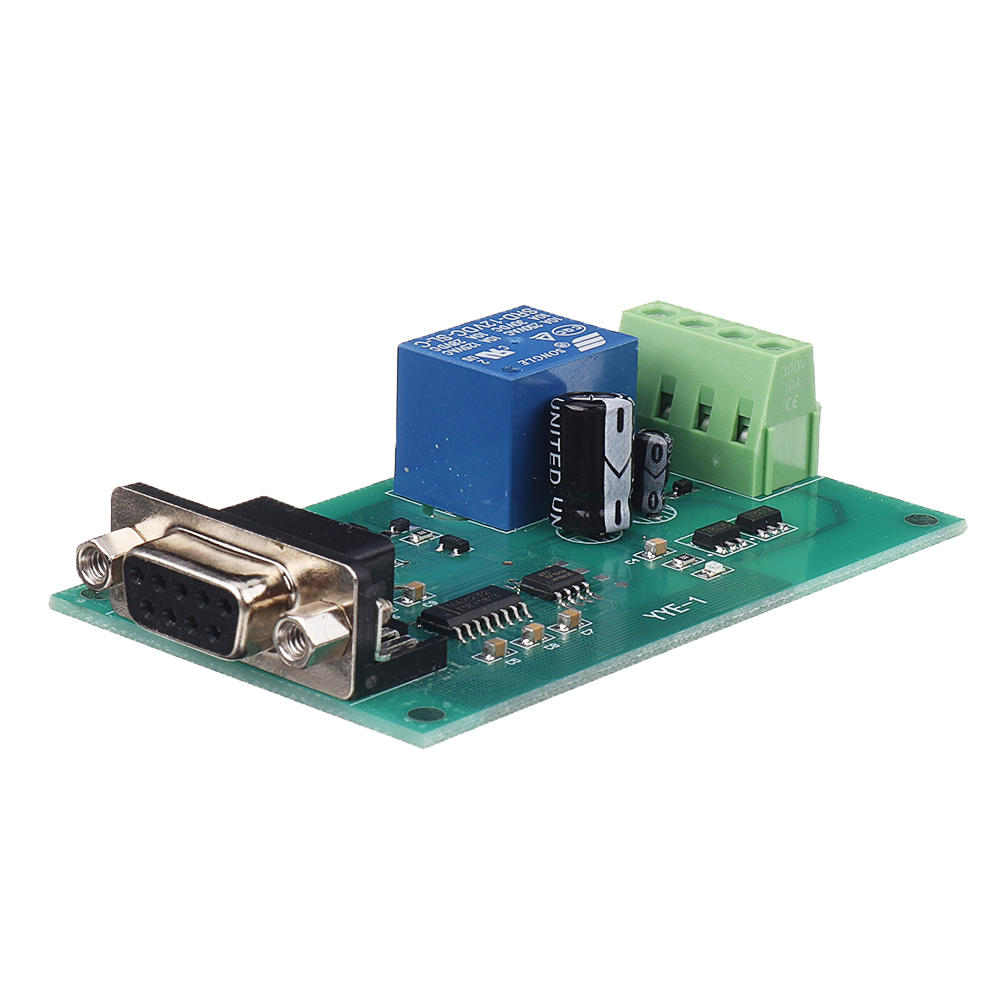 5V/12V/24V RS232 Serial Port Control Relay Module MCU MAX232 USB Control Switch Board