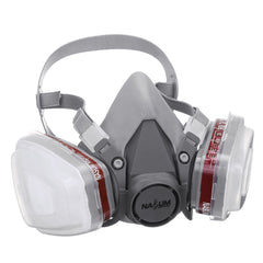 Respirator Mask with Protective Goggles for Paint Spray Dust Chemicals Protection Odour Control