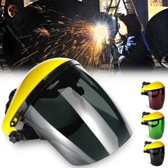 Welding Mask Clear Face Shield Screen Mask Visors Eye Face Protection Scratch Resistant Lens