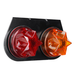 4V LED Indicator Stop Rear Tail Lights Iron Bracket For Boat/Cars/Trucks/Trailers