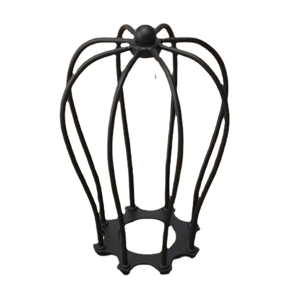 175MM DIY Vintage Pendant Trouble Light Bulb Guard Wire Cage Ceiling Hanging Lampshade
