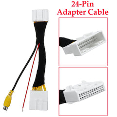 Car Parking Reverse Backup Rear View Camera with 24Pin Adapter Cable