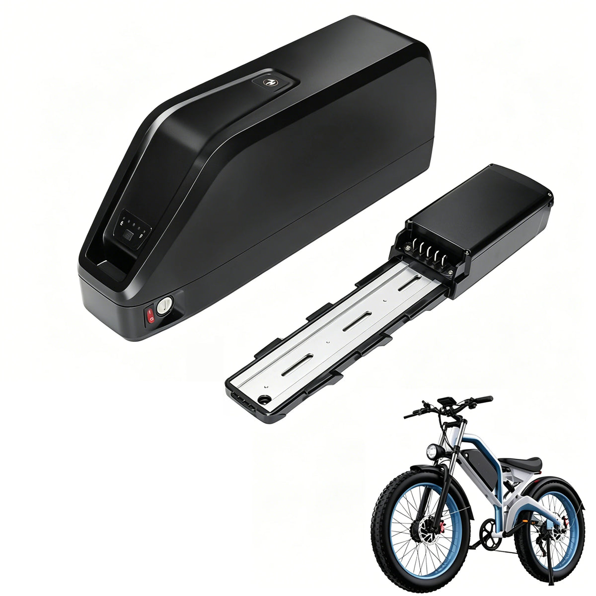 48V 30Ah E-bike Battery, Premium LG Cells, 5-Pin Base, 4A Fast Charge Electric Bicycle Battery for DOUTTS DEEPOWER JANSNO, etc