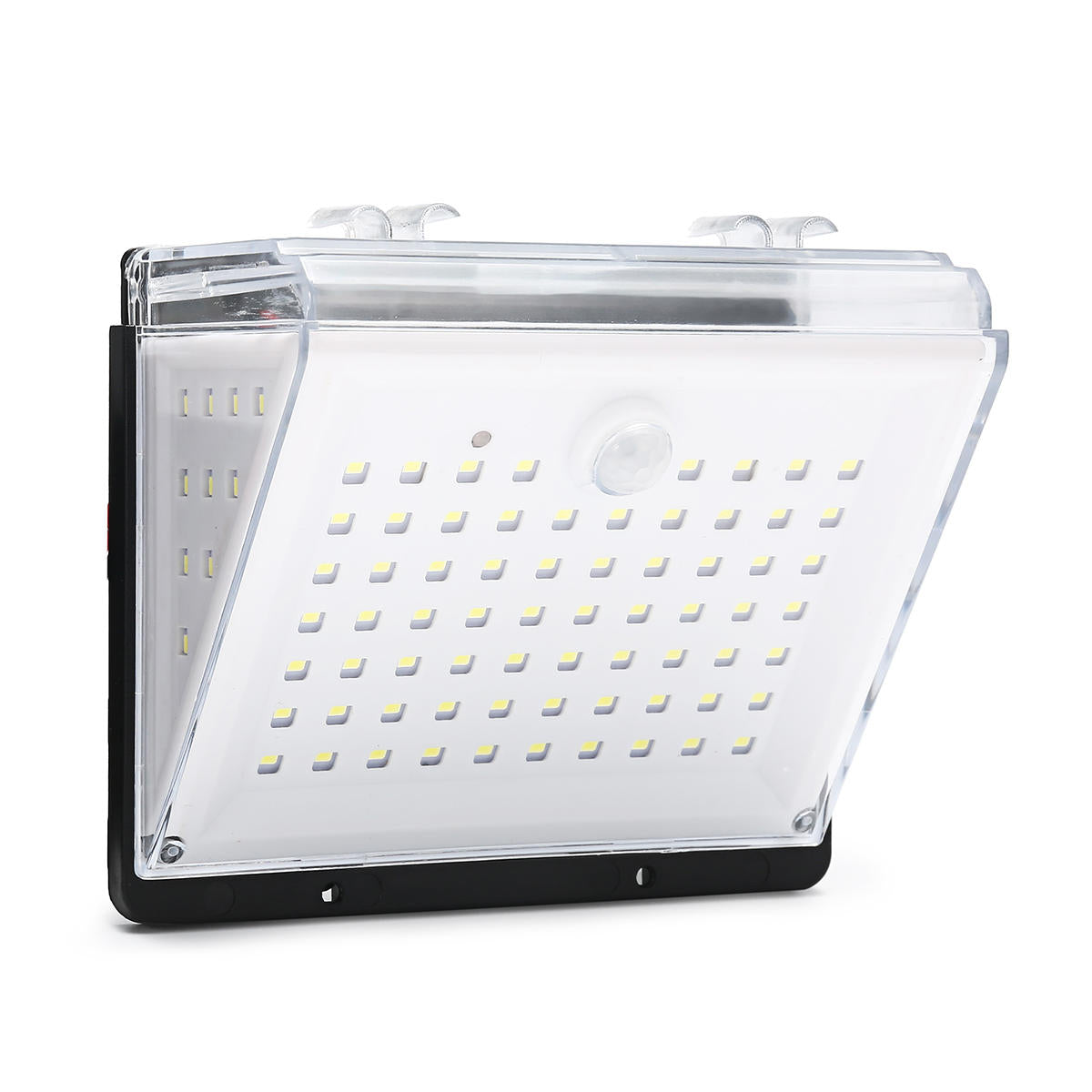 88LED 600lumen Garden LEDs Split Solar Powered Light Motion Sensor Waterproof Wall Lamp Remote/Voice Control(50dB)