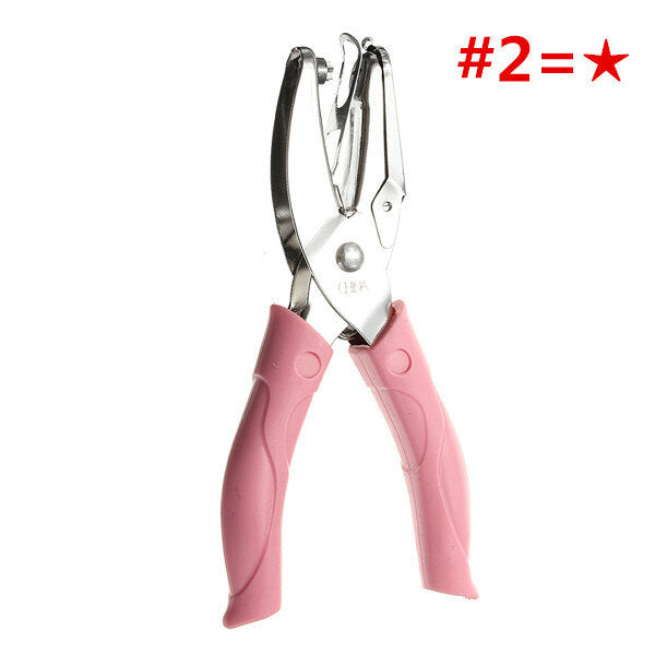 155mm Stainless Steel Manual Hole Puncher Pliers DIY Hand Tool - 5 Size