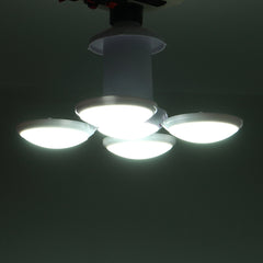 50W E27 Football  LED Garage Lamp Workshop Folding Light Deformable Ceiling Bulb AC165-265V