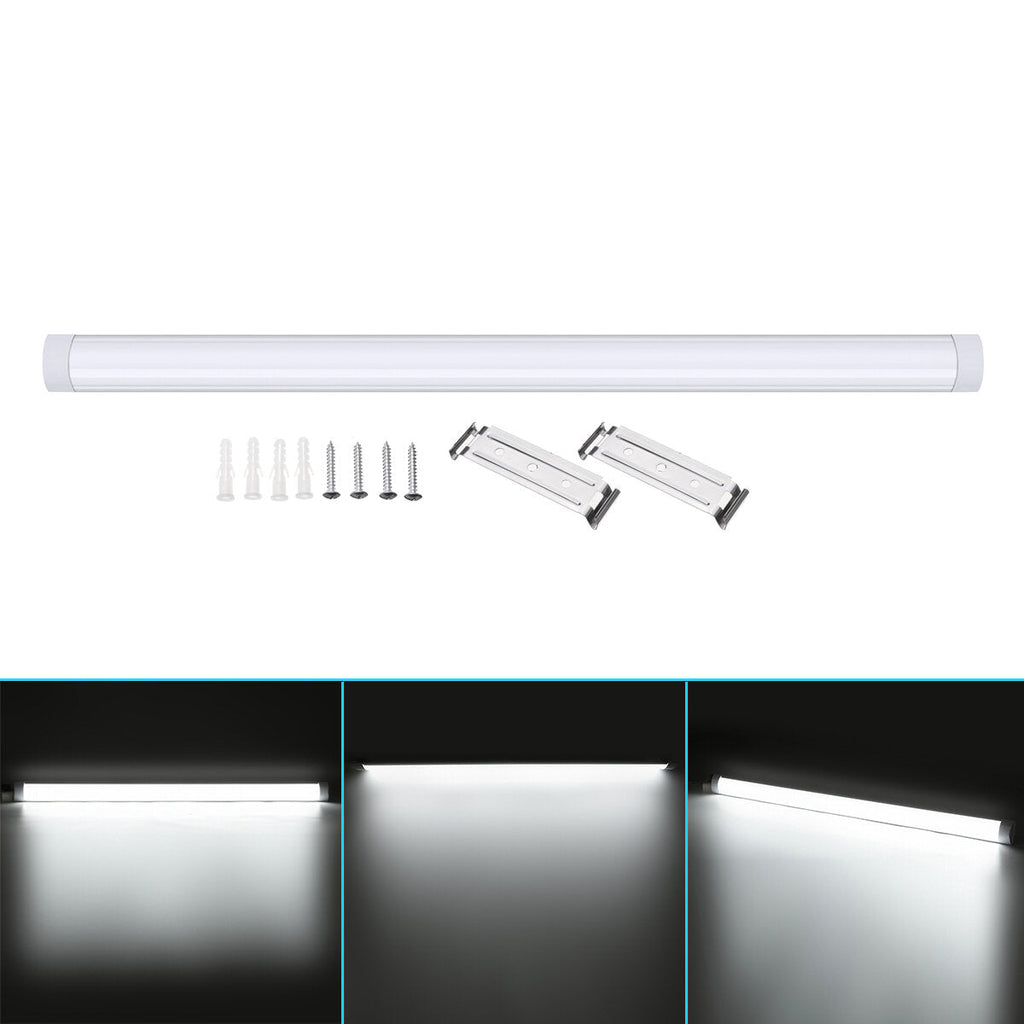 1Pcs 120cm LED Batten Linear Tube Light Fluorescent Lamp LED Surface Mount Lights