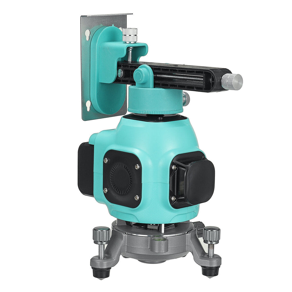 8/12/16 Line 360 Rotary Leveling Cross Measure Tool Green Laser Level Tool Kit with 2pcs Batteries