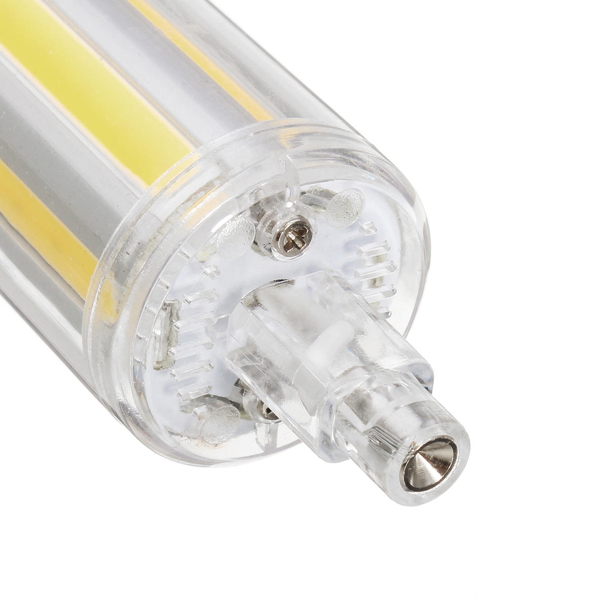 8W COB Yes/No Dimmable Pure White Warm White LED Corn Light Bulb AC85-265V