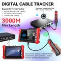 IPC Camera Tester 8 Inch Touch Screen 12V 24V HDMIVGA PoE TDR VFL CVBS AHD TVI CVI IP Camera Tester Optical Power Meter
